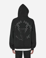 Slam Jam Hoodie C.O. Perforated Black Sweatshirts Hoodies SBMW003JY03 BLK0001