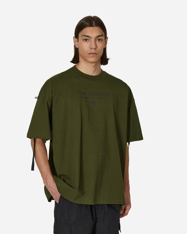 The Salvages - D-Ring T-Shirt Army Green