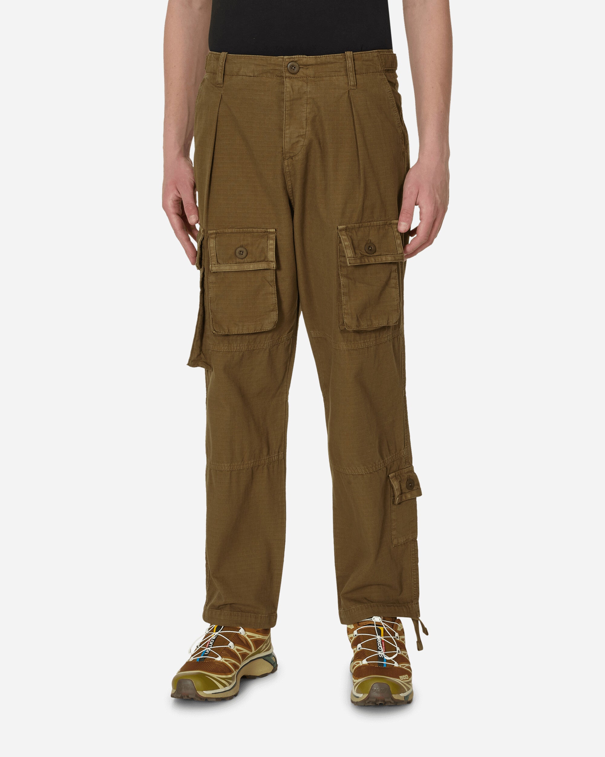 Buy t-base men's Whiskey Cotton Solid Cargo Pant for Men online India