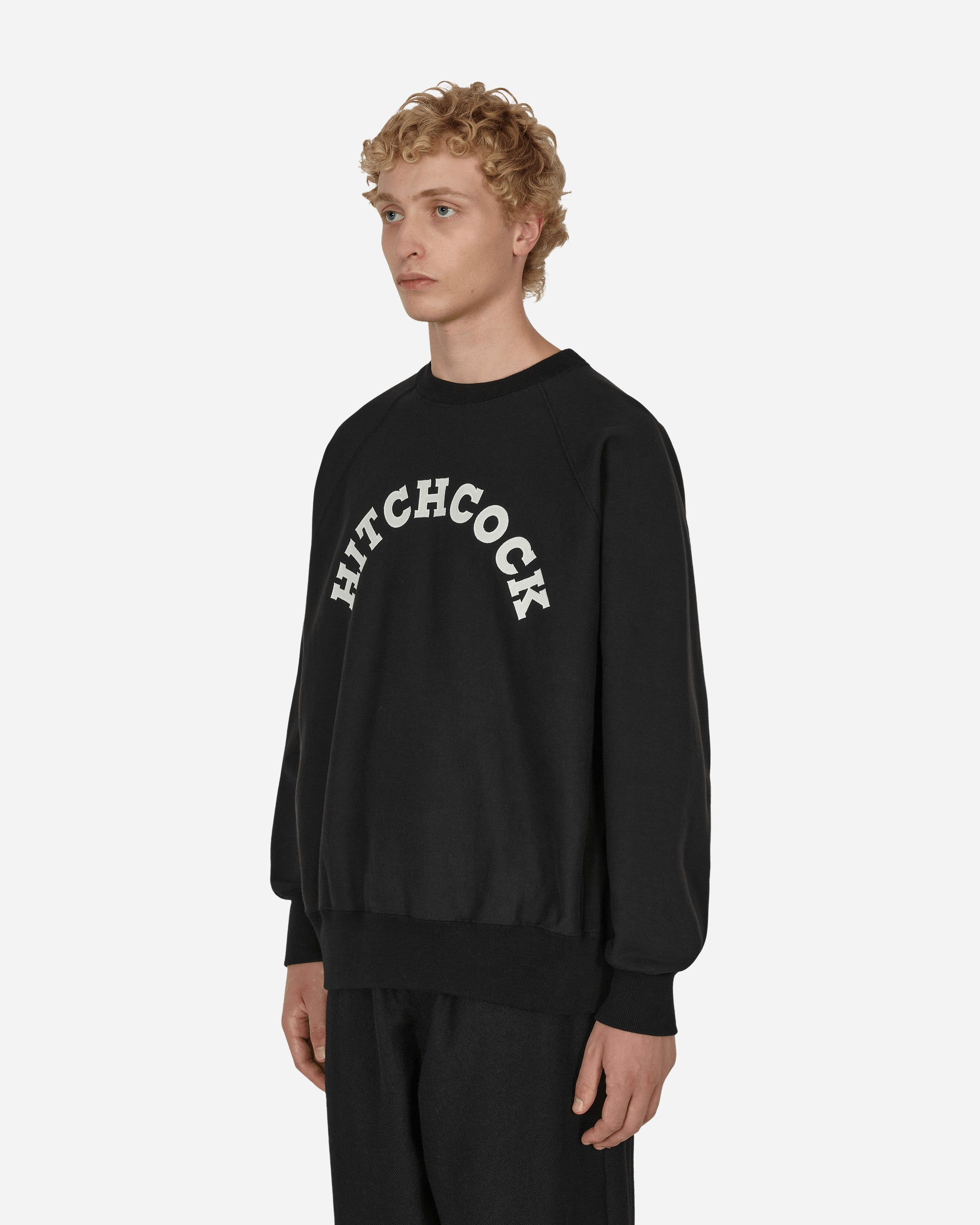 Undercover Hitchcock Crewneck Black Sweatshirts Crewneck UC2B4801-0 001